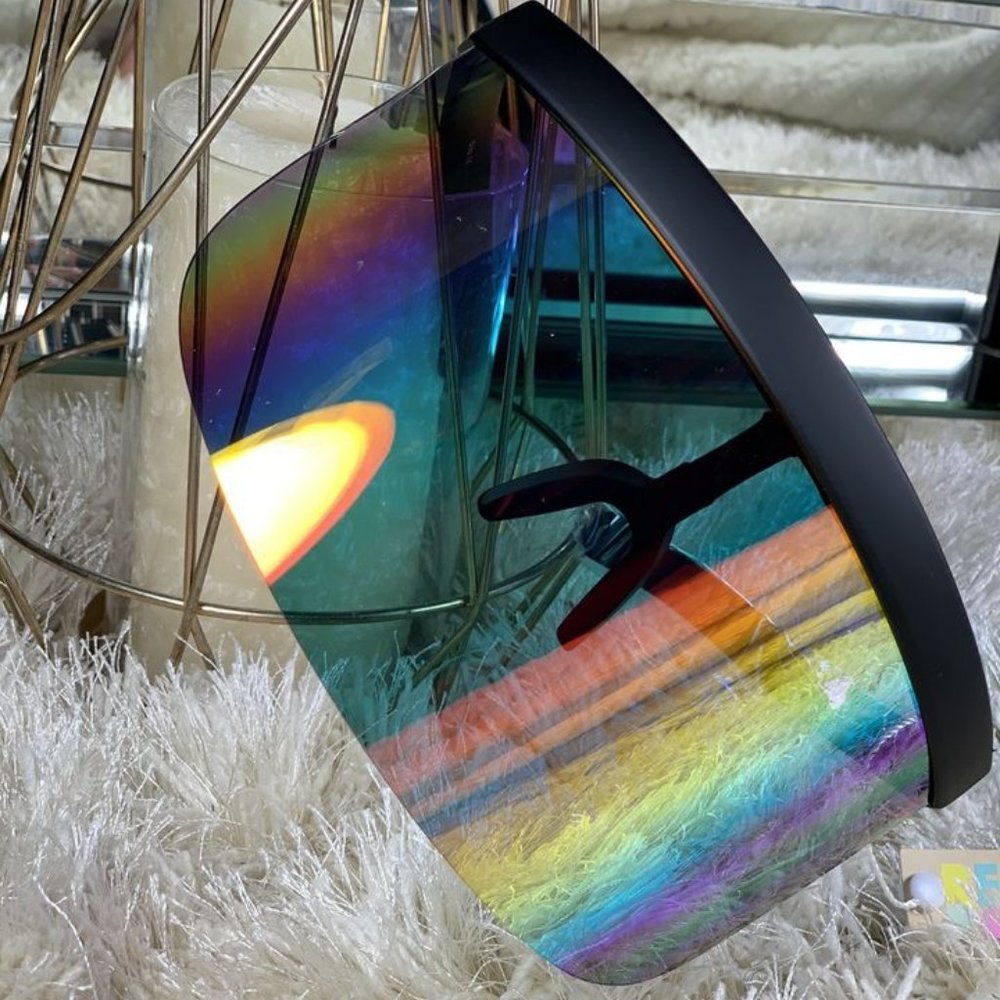 Stylish face shield, visor sunglasses, windproof